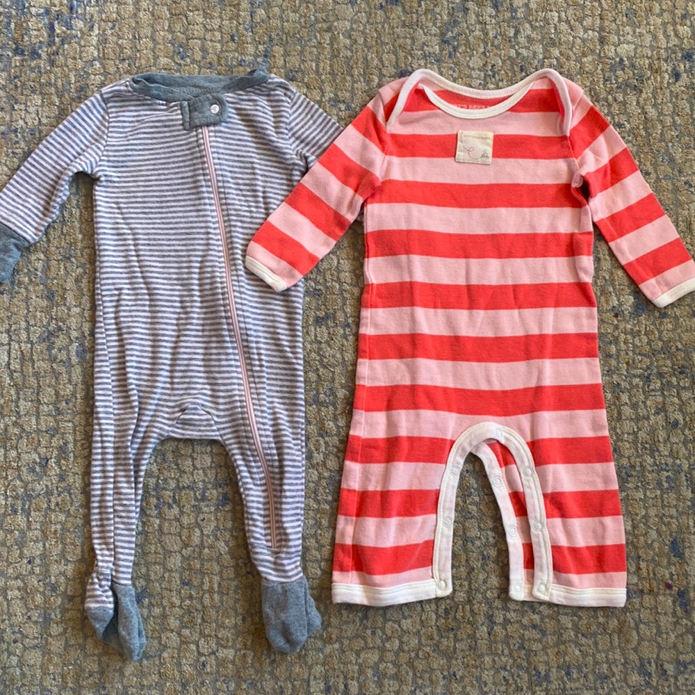 Burt’s Bee’s baby onesies bundle